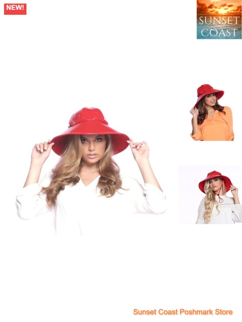 Waterproof Bucket Hat for Women with UV Protection and Chin Strap